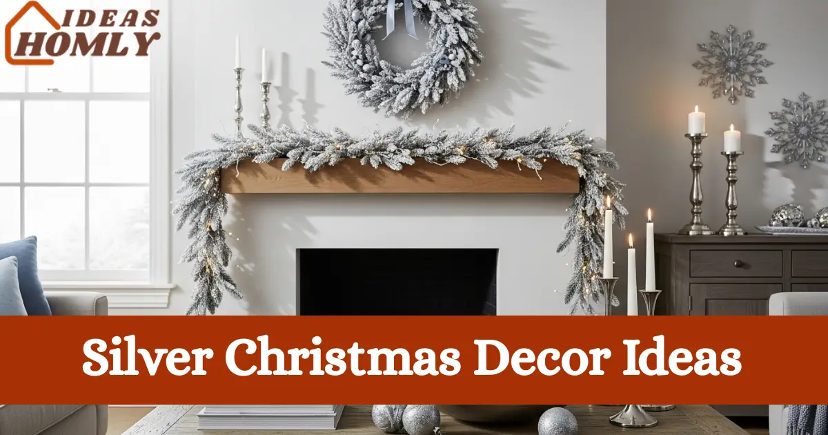 Silver Christmas Decor Ideas