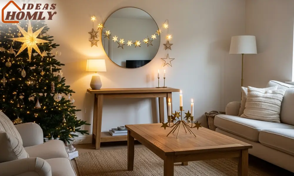 Single Holiday Motif Decor – Star-Themed Christmas Home Style