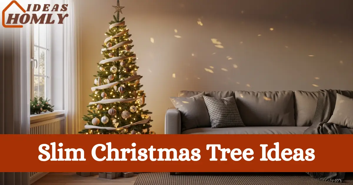 Slim Christmas Tree Ideas