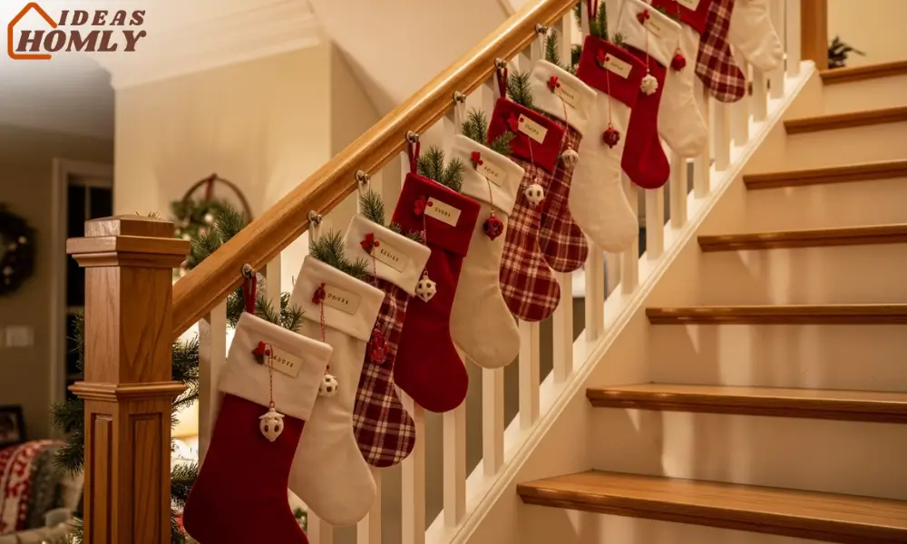 Stockings Along the Staircase