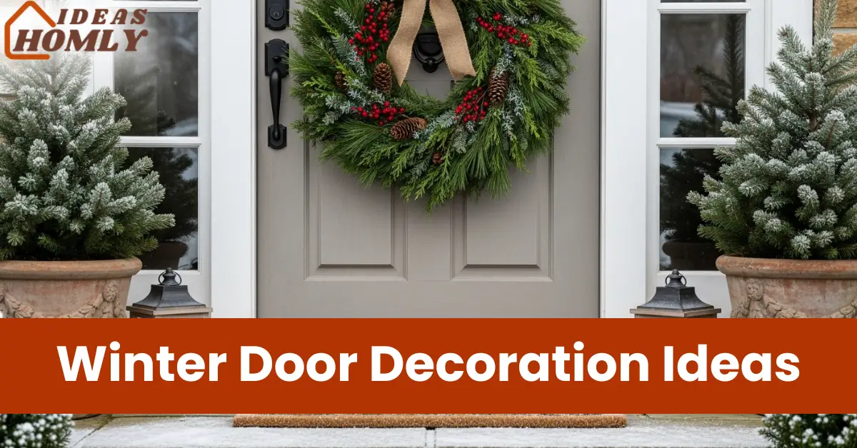 Winter Door Decoration Ideas