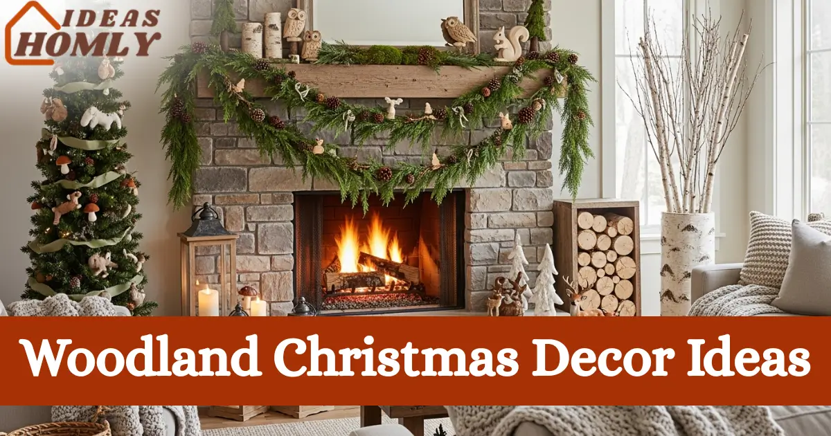 Woodland Christmas Decor Ideas