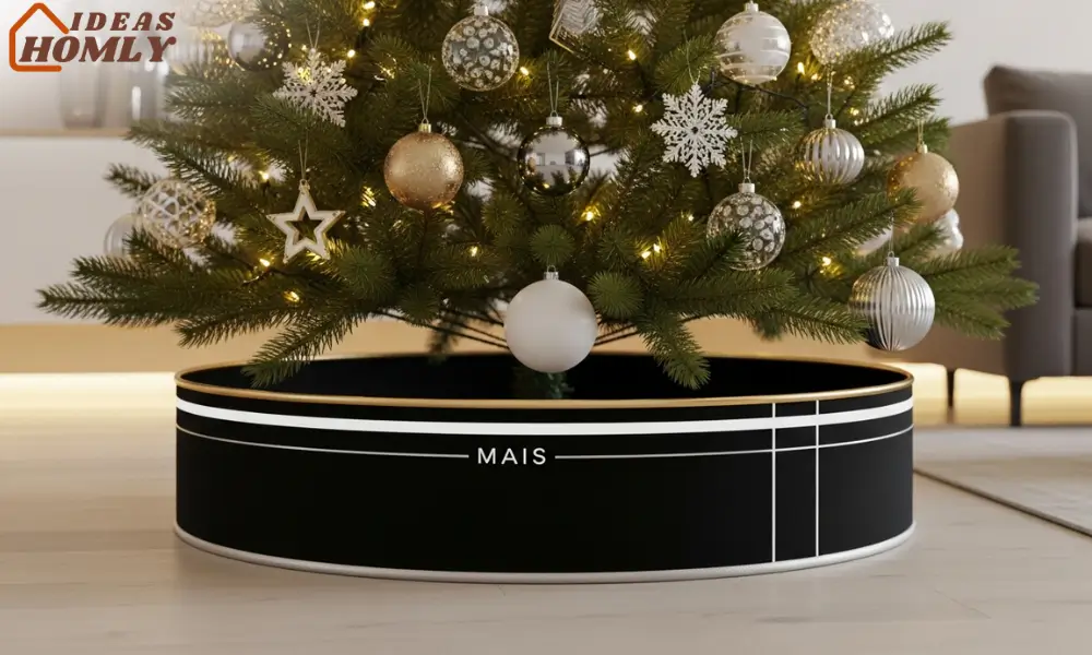 Black Collar With White or Metallic Accents