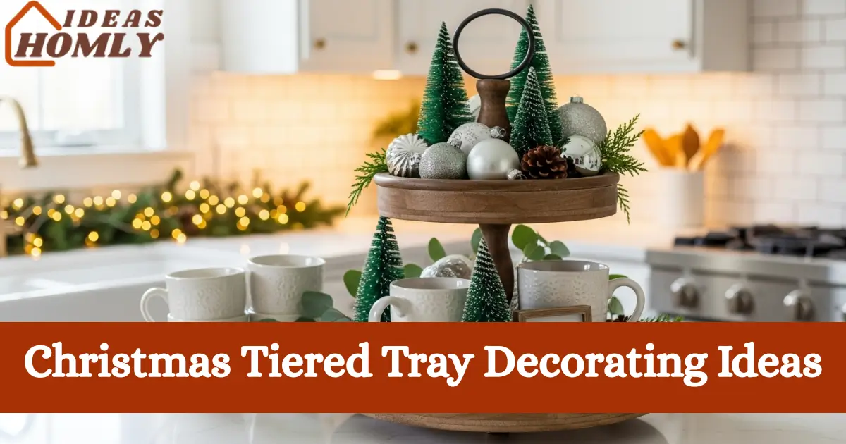 Christmas Tiered Tray Decorating Ideas