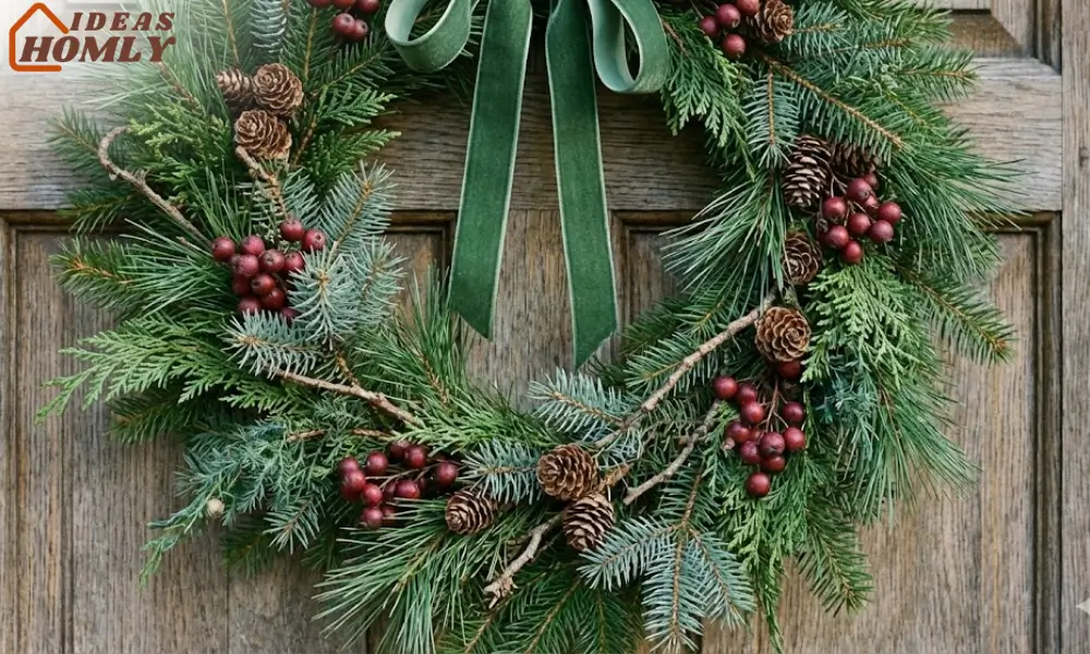 Classic Pine and Berry Wreath