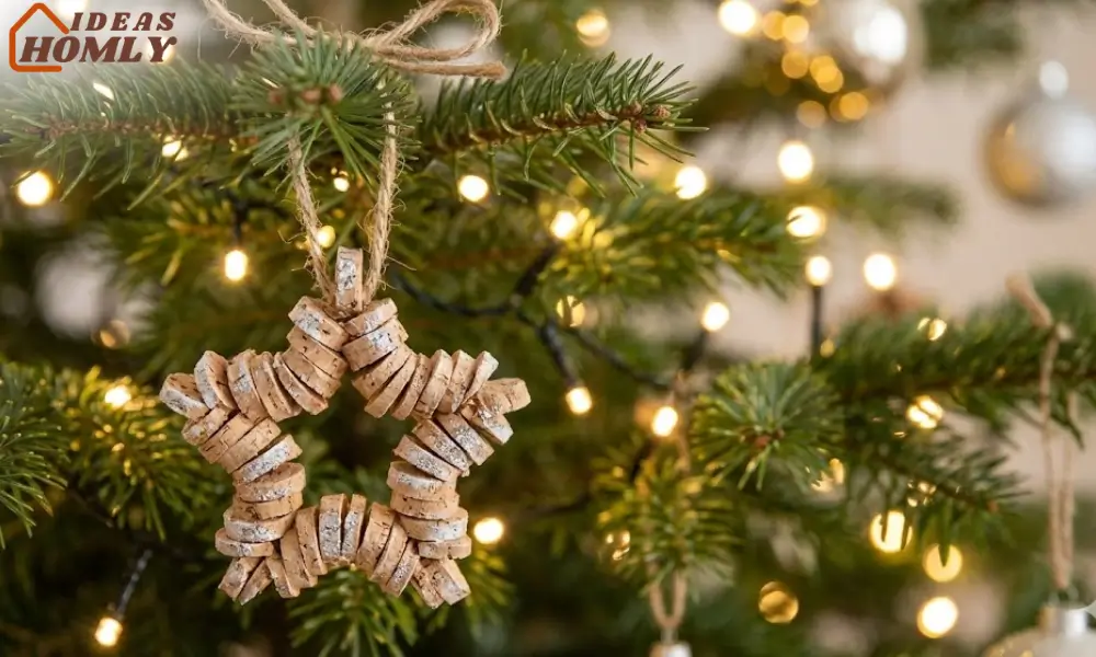 Cork Star or Snowflake Ornament