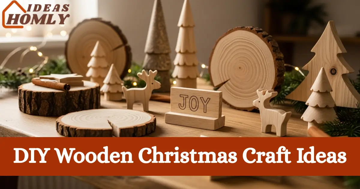 DIY Wooden Christmas Craft Ideas