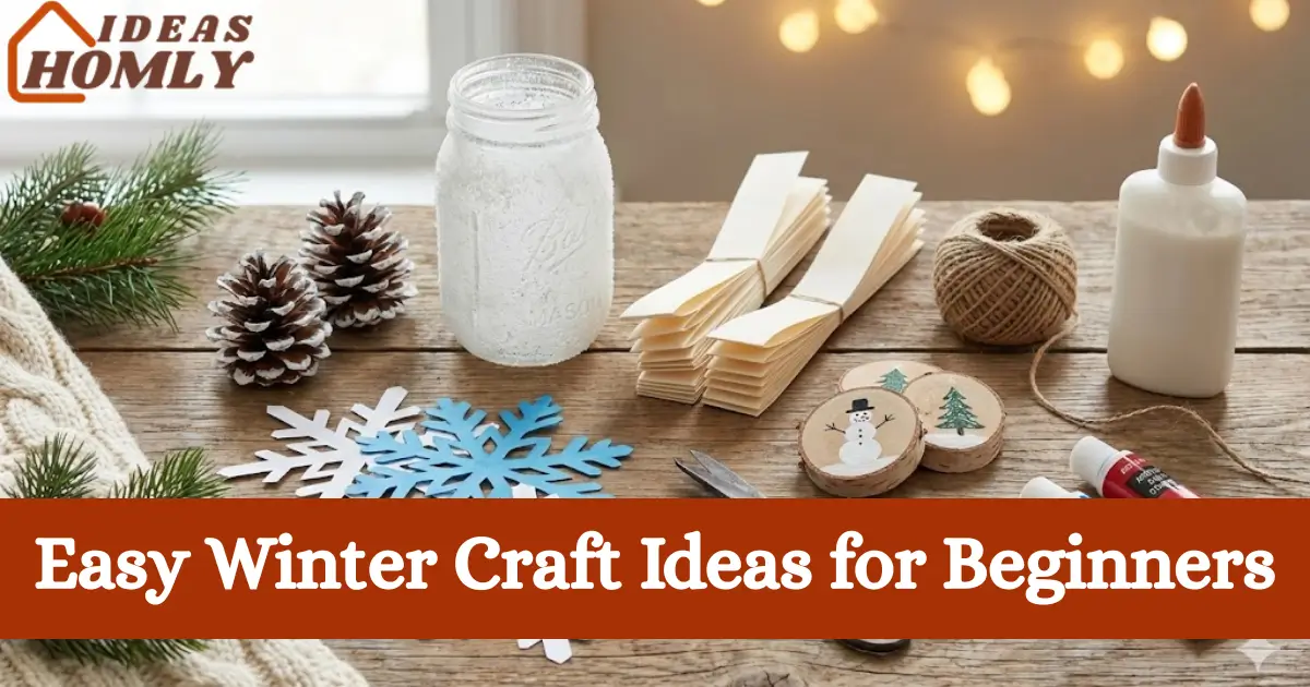 Easy Winter Craft Ideas for Beginners