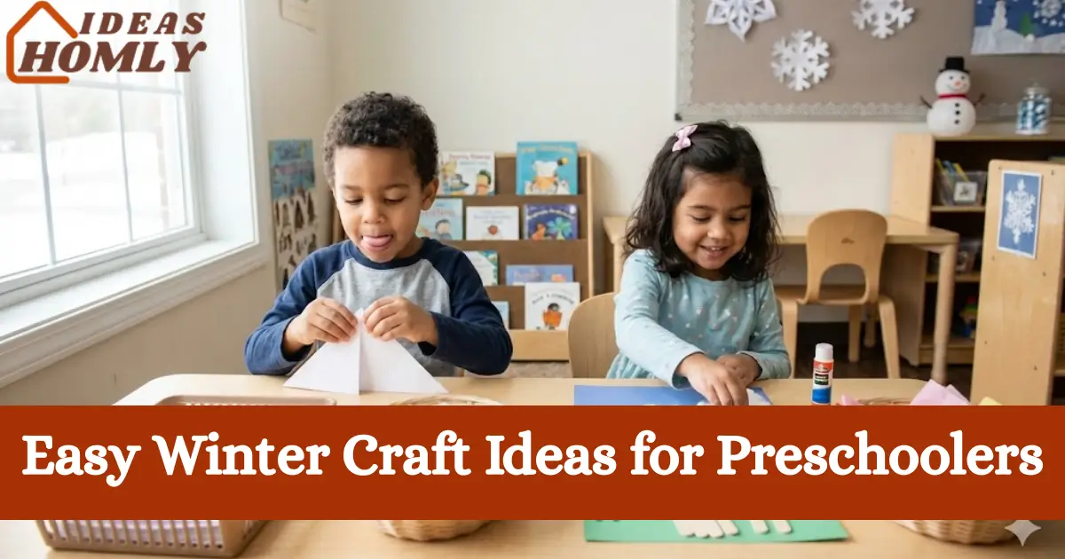 Easy Winter Craft Ideas for Preschoolers