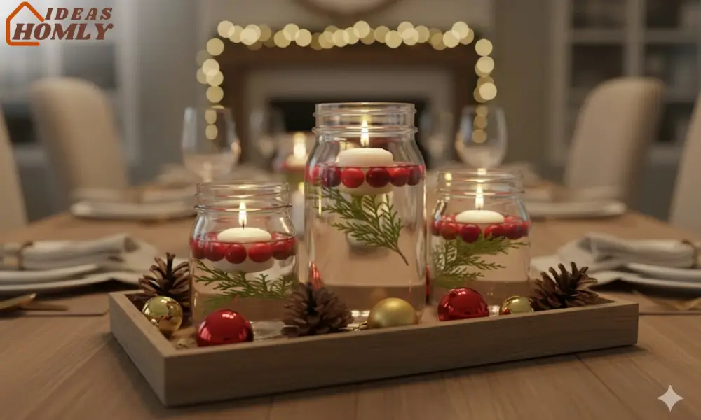 FLOATING CANDLE CENTERPIECE