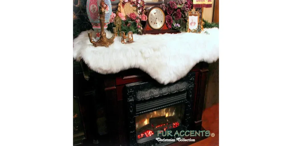 DIY Christmas Mantel Scarf Ideas