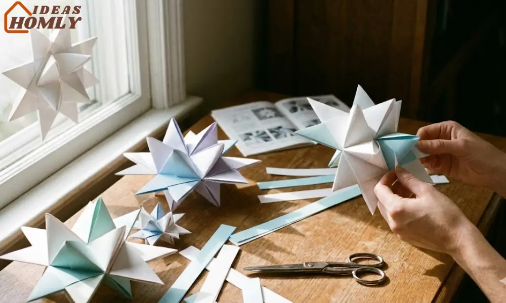 Folded Paper Star (Froebel Style)
