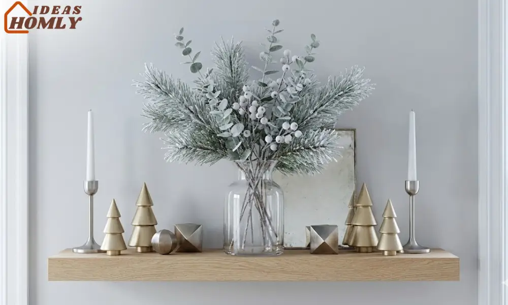 Frosted Natural and Metallic Display