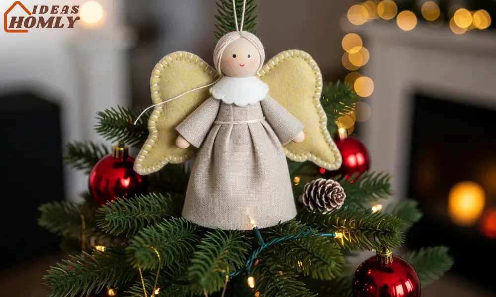 Handmade Felt or Fabric Angel