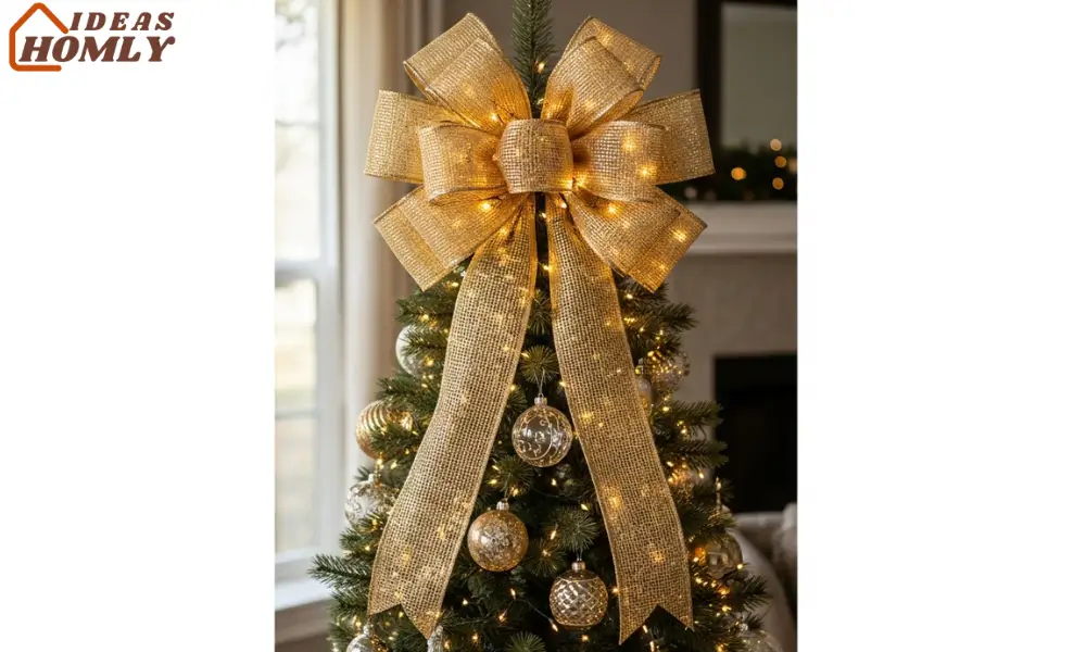 Oversized Ribbon Bow Topper