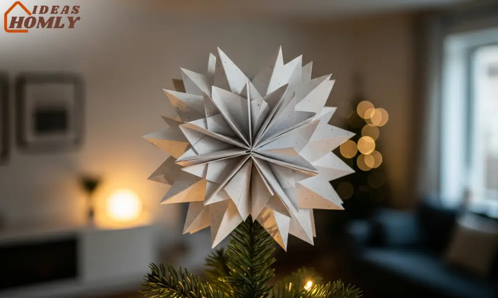 Paper Snowflake or Origami Star Topper