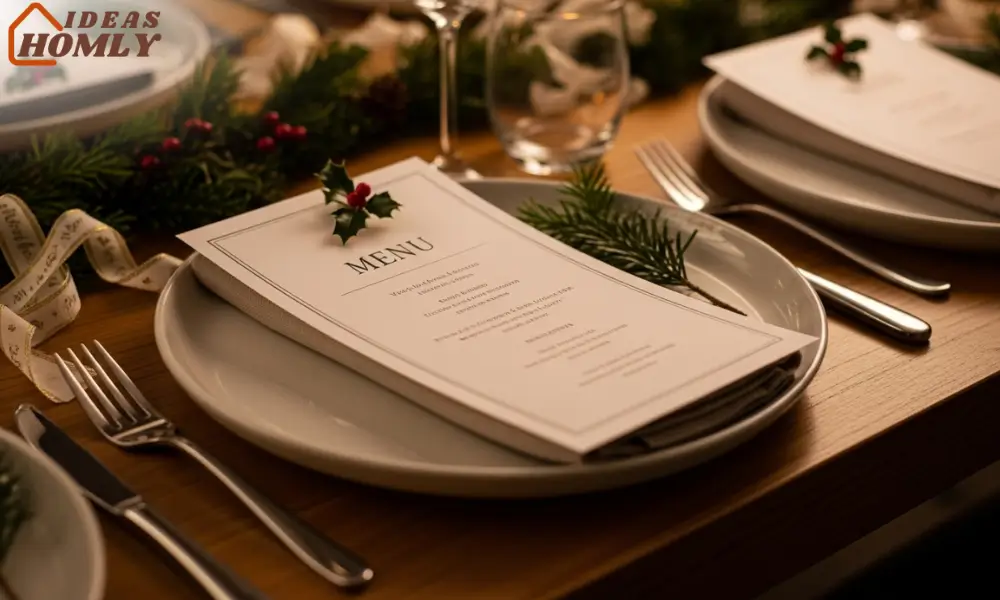 Printable Menu Cards