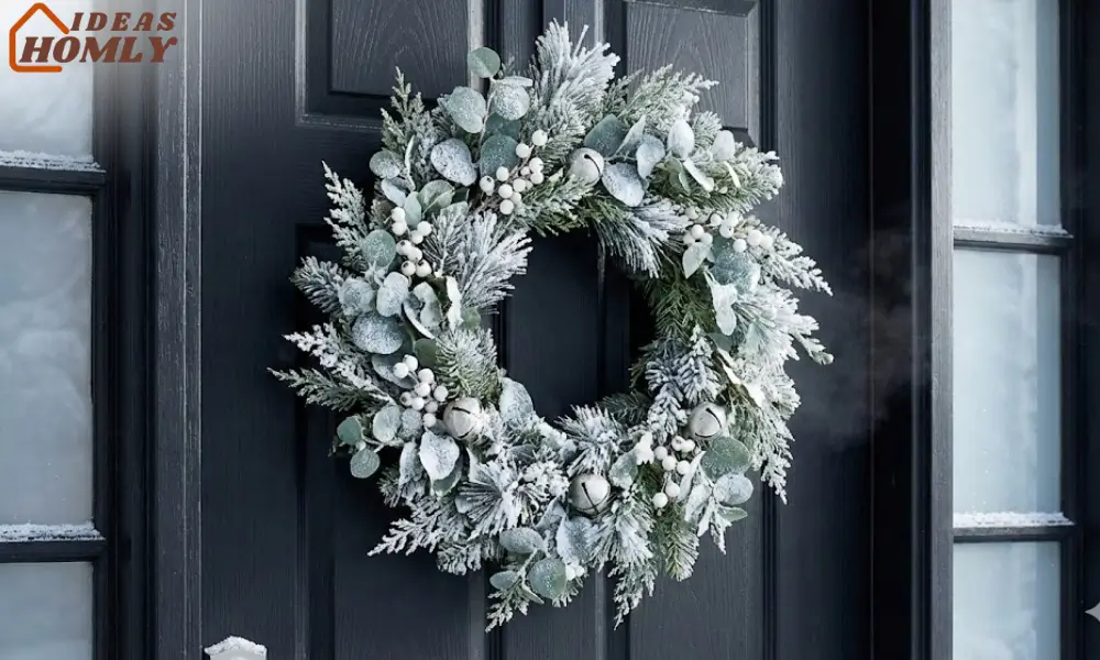 Snowy Flocked Wreath