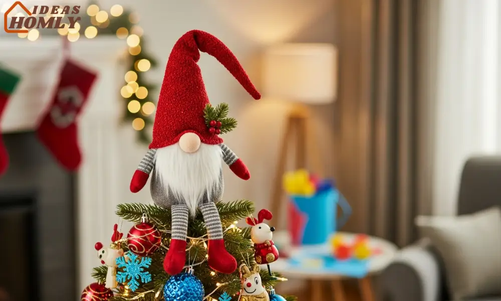 Whimsical Gnome or Snowman Topper