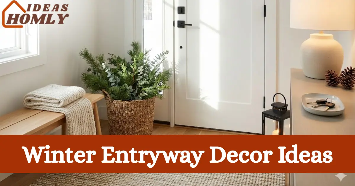 Winter Entryway Decor Ideas