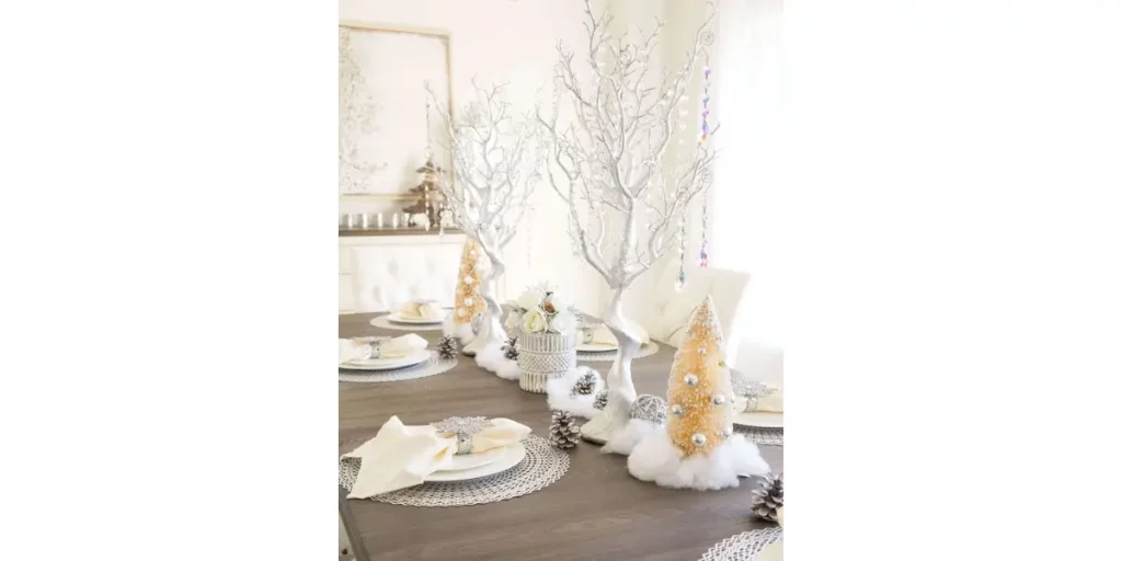 Winter Wonderland Tablescape