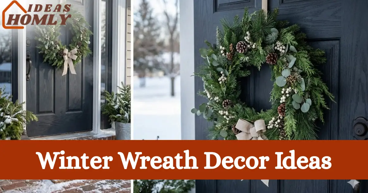 Winter Wreath Decor Ideas