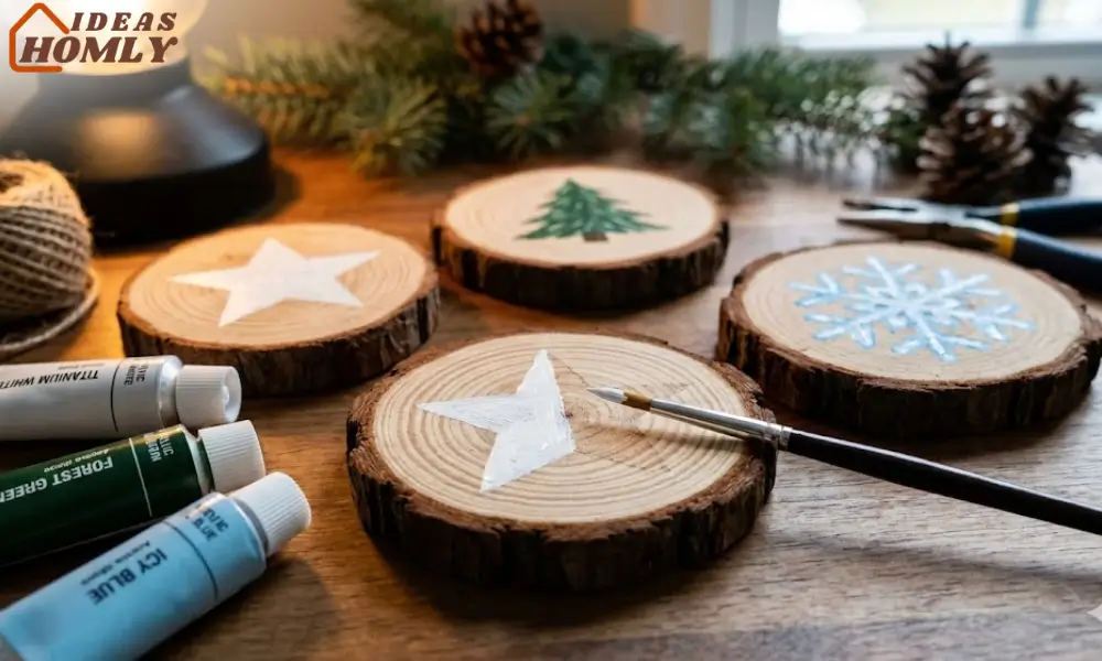 Wood Slice Ornaments