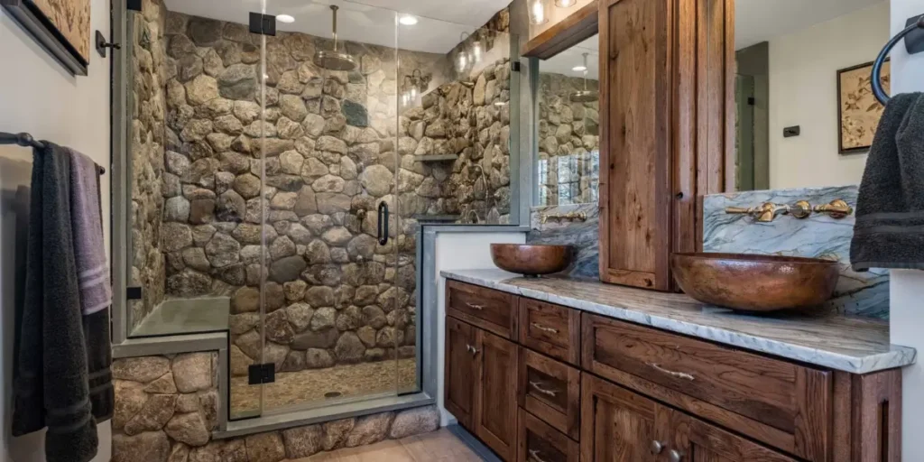 Add a Natural Stone Feature Wall