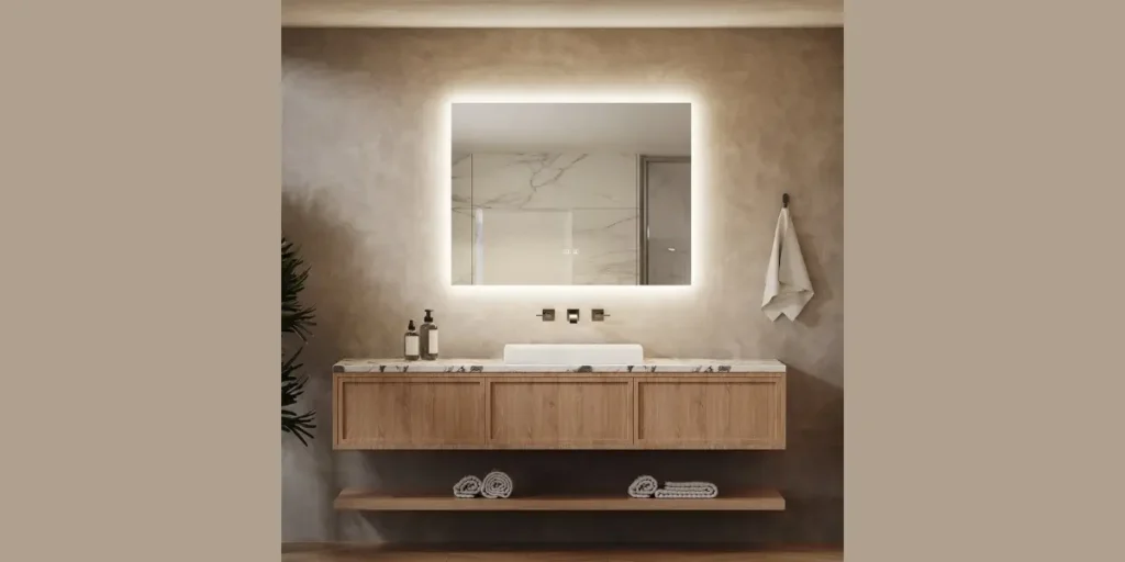 Backlit Vanity Mirrors for Soft, Modern Glow