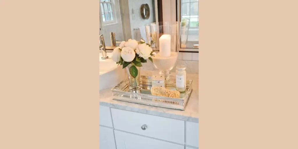 Candle Decor on the Vanity