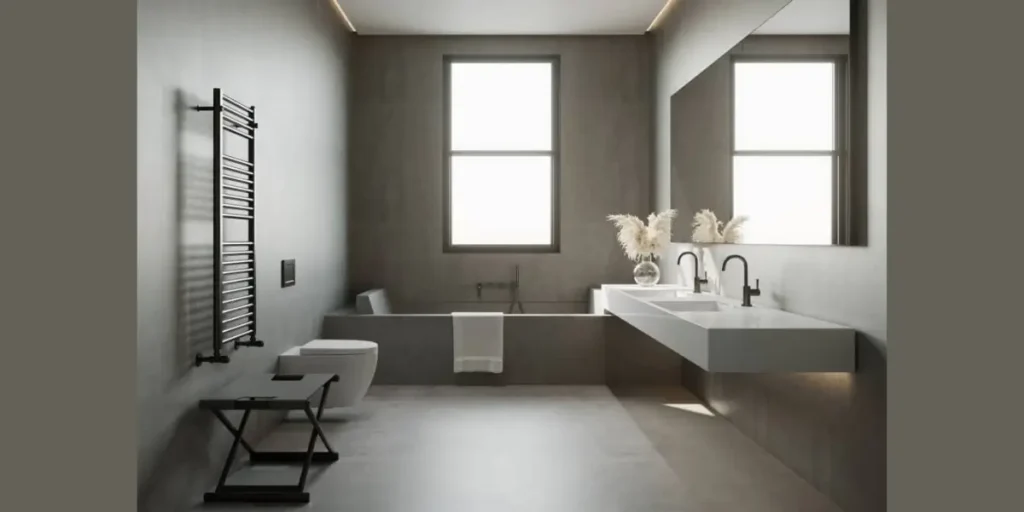 Concrete Bathroom Flooring