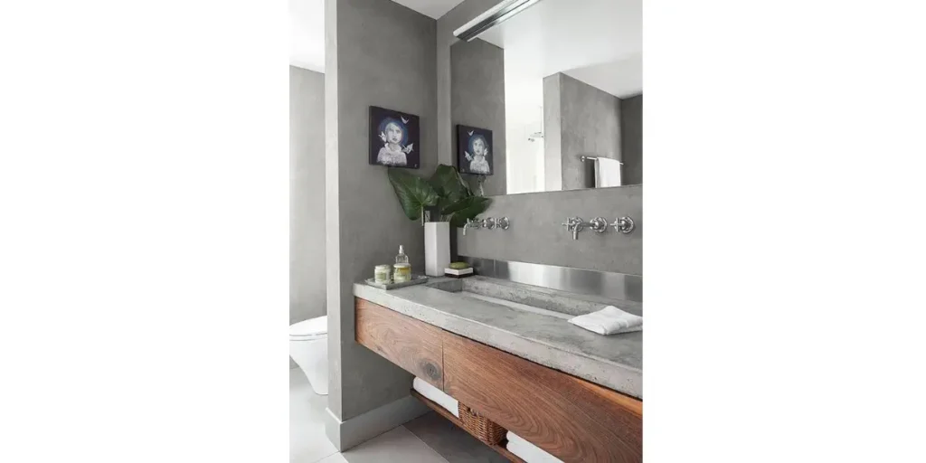 Concrete Bathroom Countertop