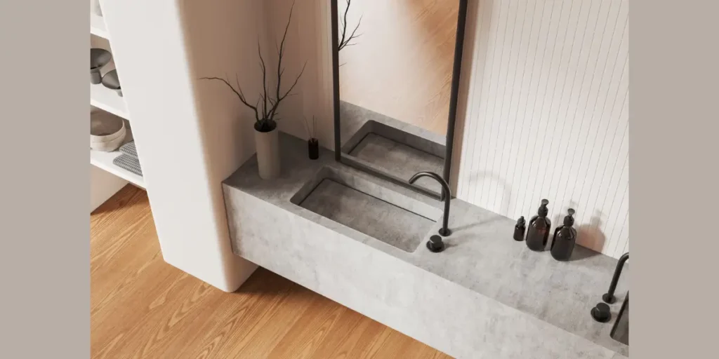 Concrete Sink for a Bold Modern Look