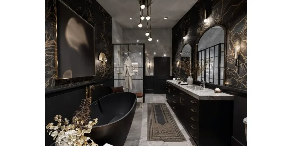 Dark Moody Bathroom Style