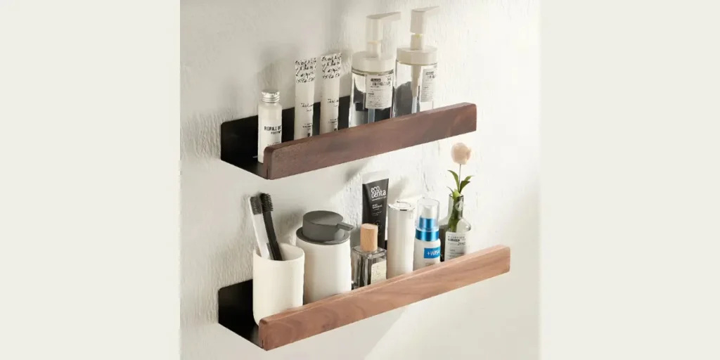 Floating Bathroom Shelves
