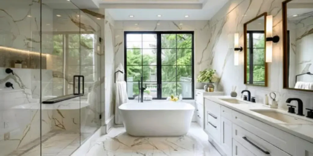 Install a Freestanding Bathtub as a Focal Point