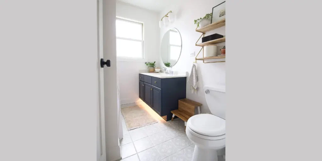 LED Strip Lighting Under the Vanity