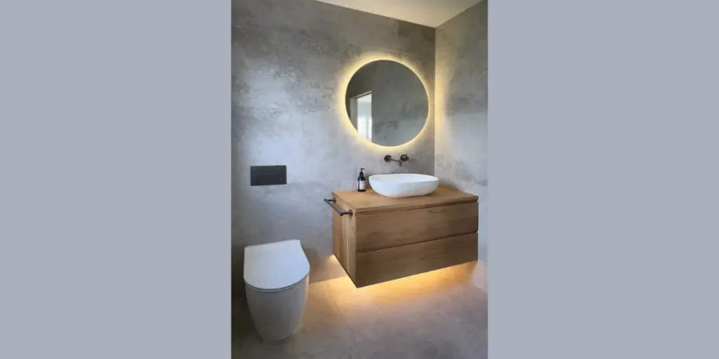 LED Strip Lighting Under the Vanity