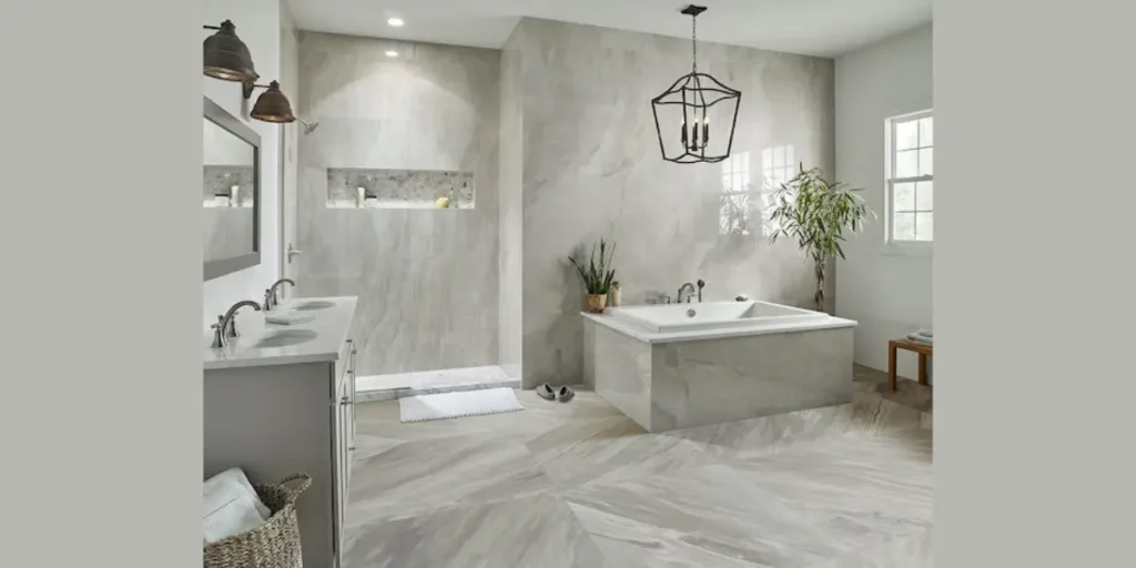 Large Format Tile Flooring