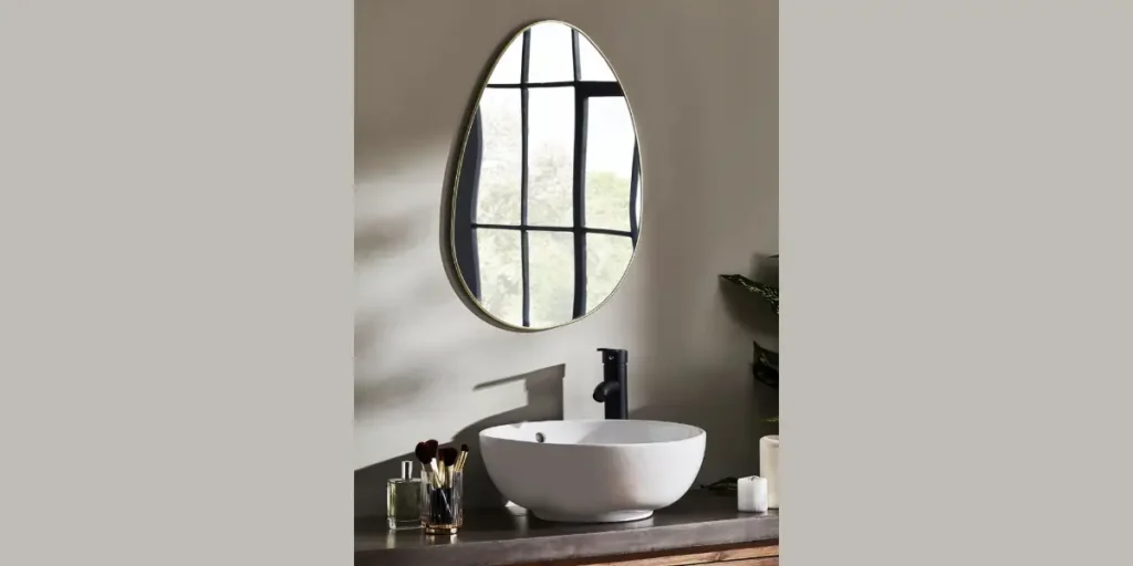 Large Mirror to Create Depth