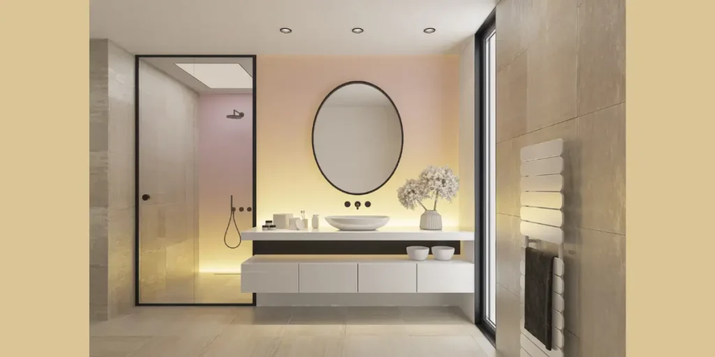 Light Color Palette to Expand the Space