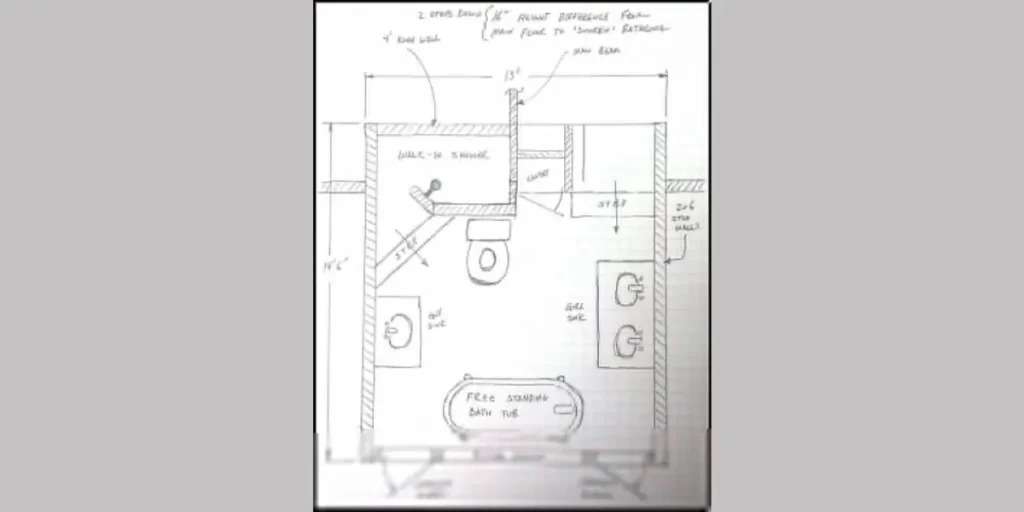 Master Bathroom Layout