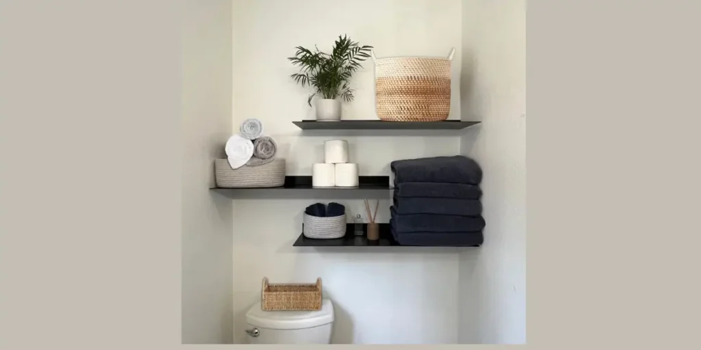 Metal Bathroom Shelves