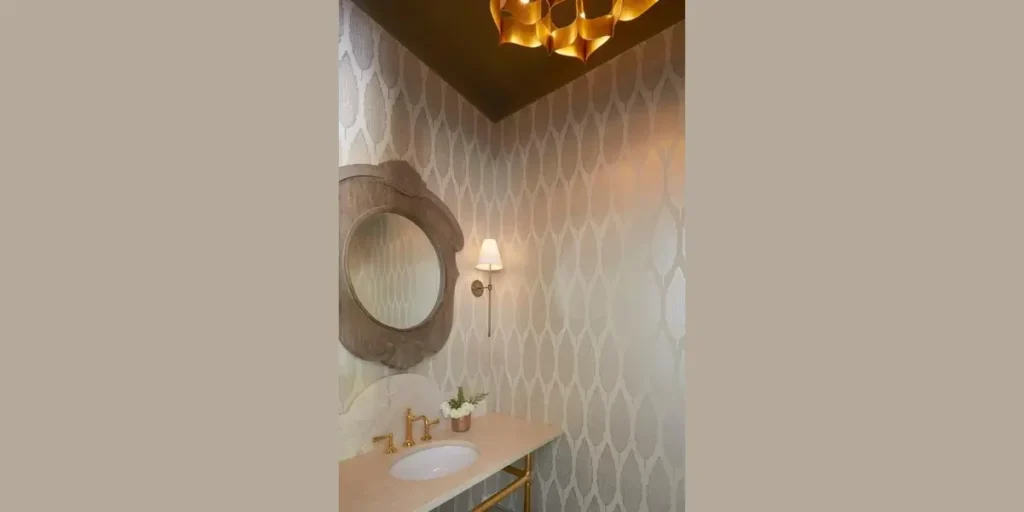 Metallic Accent Wallpaper