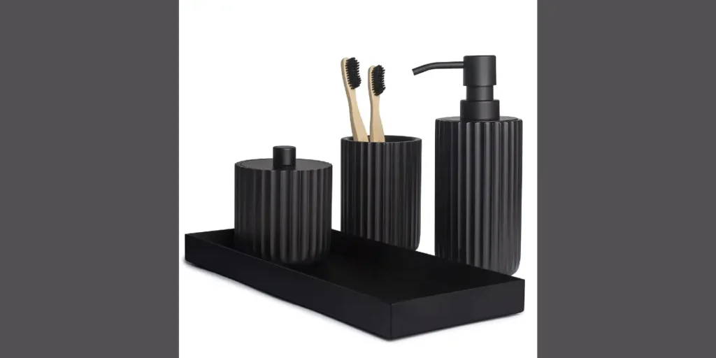 Matte Black Bathroom Accessories