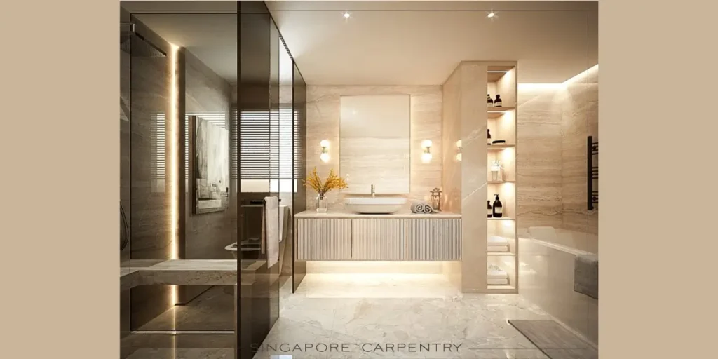 Modern Luxury Bathroom Interior