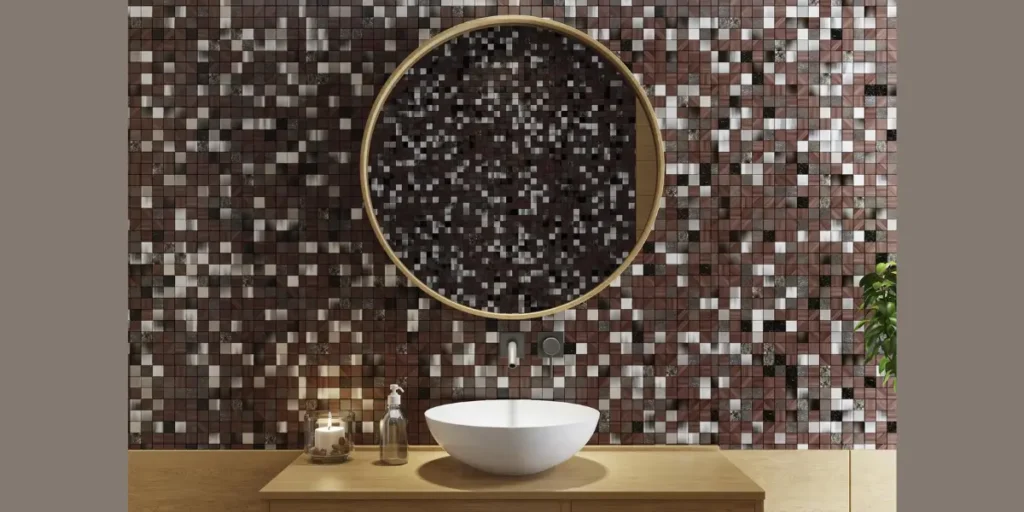 Mosaic Tile Accent Wall
