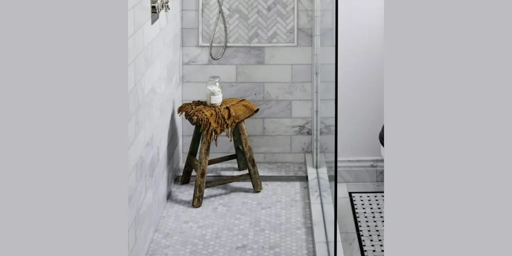 Mosaic Tile Bathroom Flooring