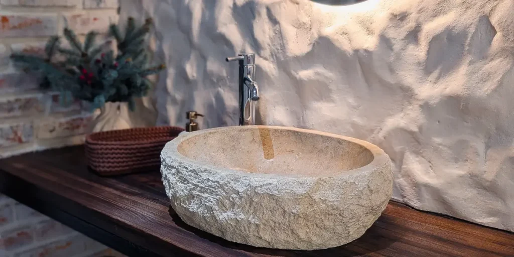 Natural Stone Sink for Organic Luxury