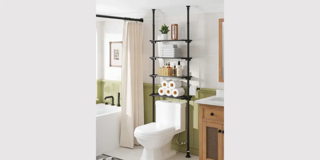 Shelf Above the Toilet